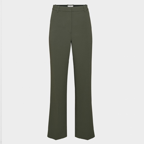 Aritzia Babaton Limitless Pant Dark Olive 2 - Picture 5 of 14